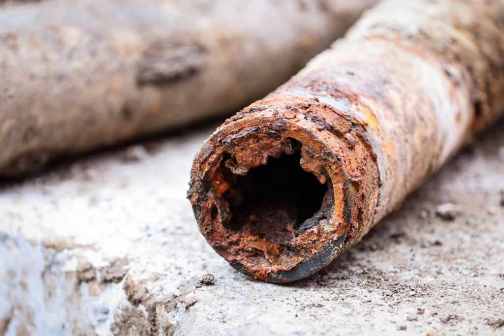 Corroded Pipes